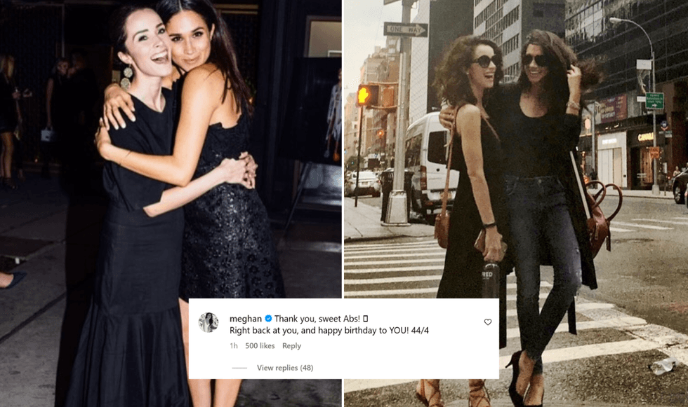 Meghan Markle and Abigail Spencer