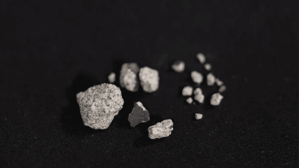 Meteorite fragments in Georgia