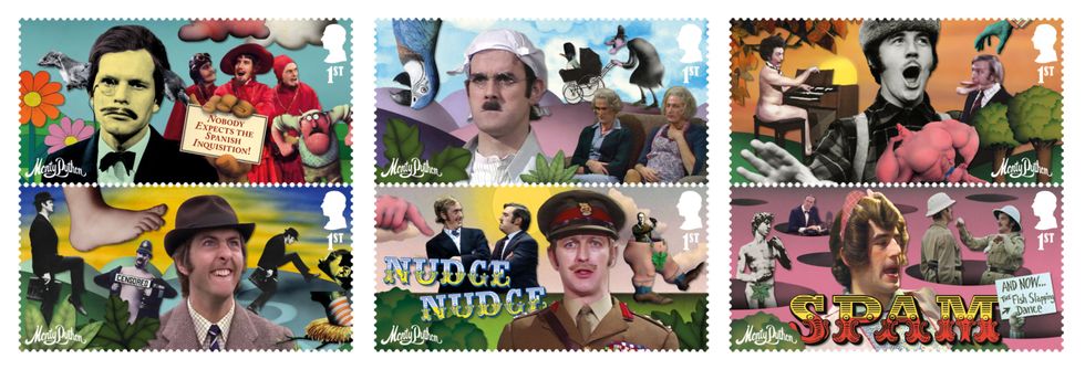 Monty Python stamps