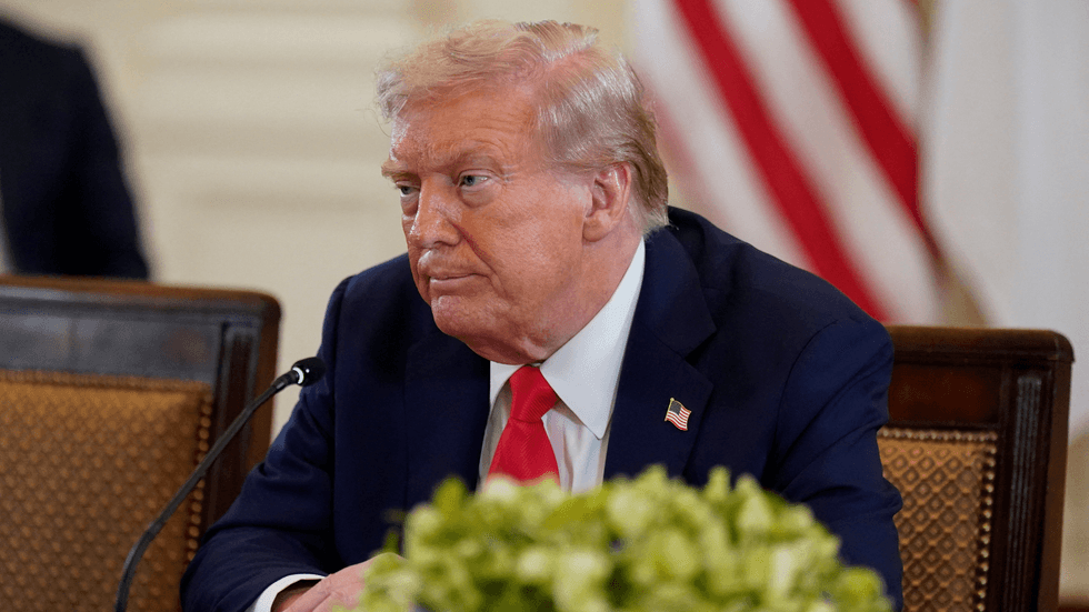 Mr Trump has revoked the secret order by Mr Biden