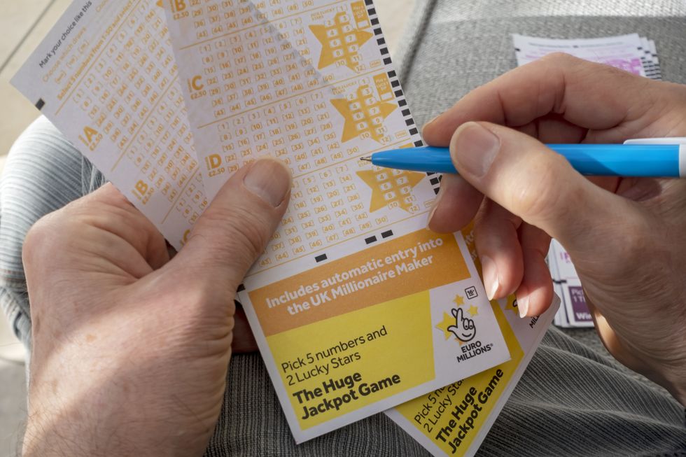 National Lottery ticket