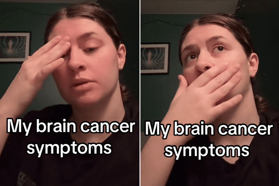 Nissa talking to followers about her symptoms