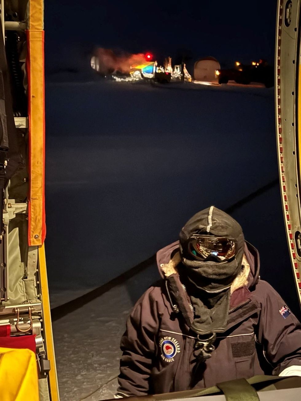 NZ crew in Antarctica