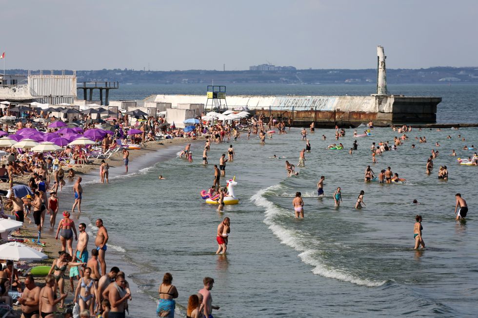 Odesa beach, Ukraine