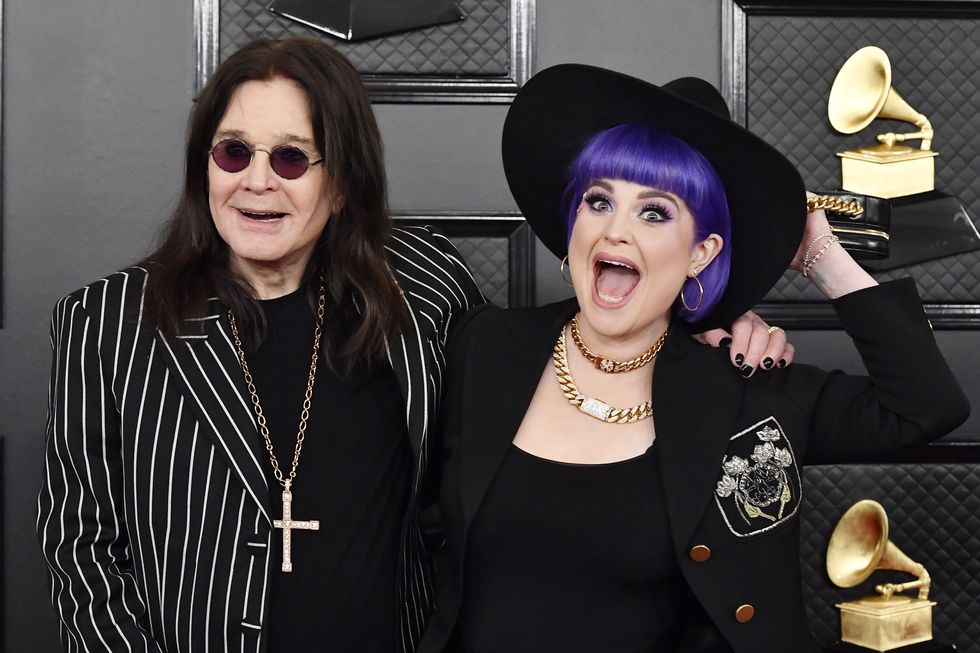 Ozzy and Kelly Osbourne