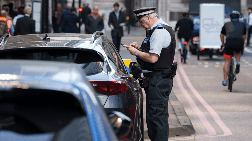 Parking officer (file image)