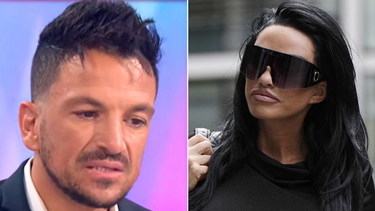 Peter Andre and Katie Price