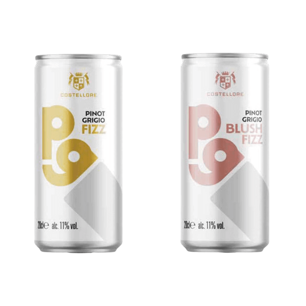 Pinot Grigio Fizz and Pinot Grigio Blush Fizz