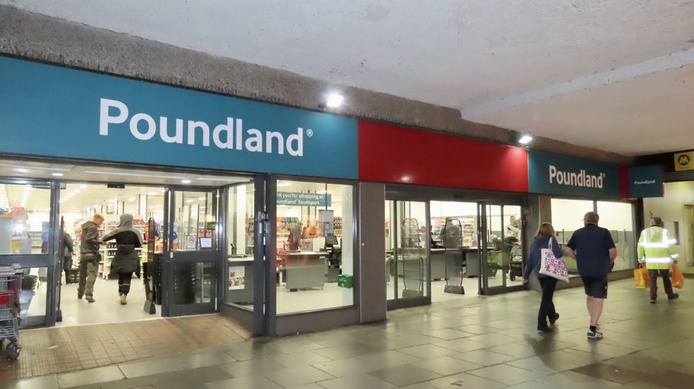 Poundland in former Wilko store in Southport
