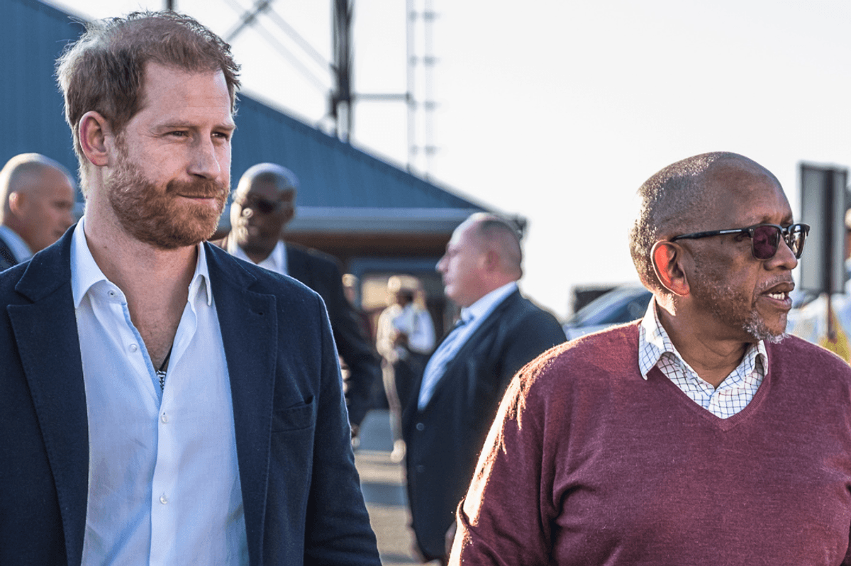 Prince Harry and Prince Seeiso