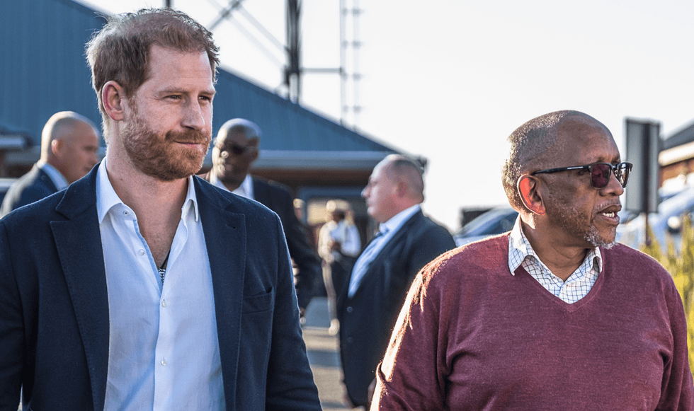 Prince Harry and Prince Seeiso