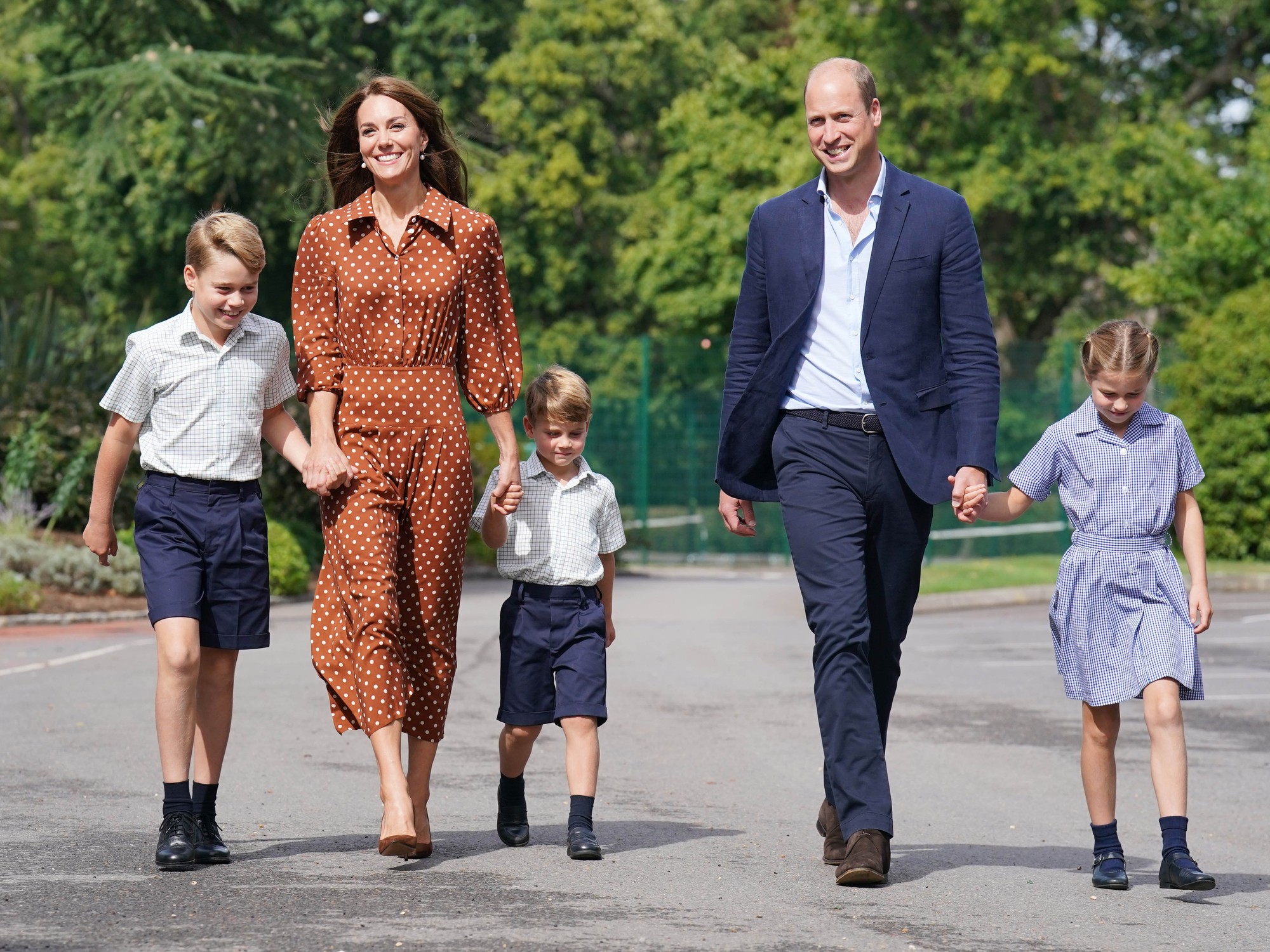 Prince William, Kate Middleton, Prince George, Princess Charlotte, Prince Louis