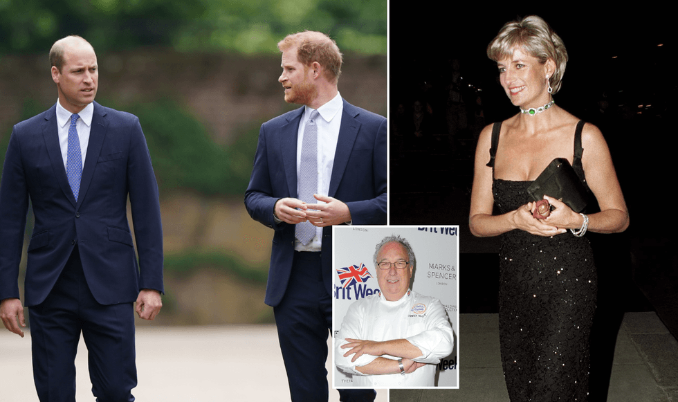 Princess Diana, Prince William and Harry