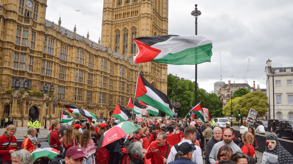 Pro-Palestine protests in the UK