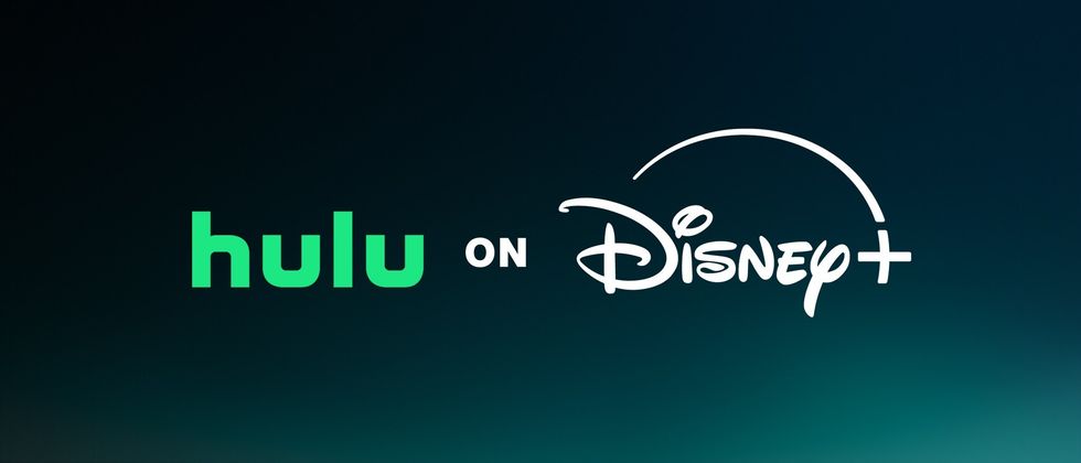 promotional image showing the tagline 'hulu on disney plus'