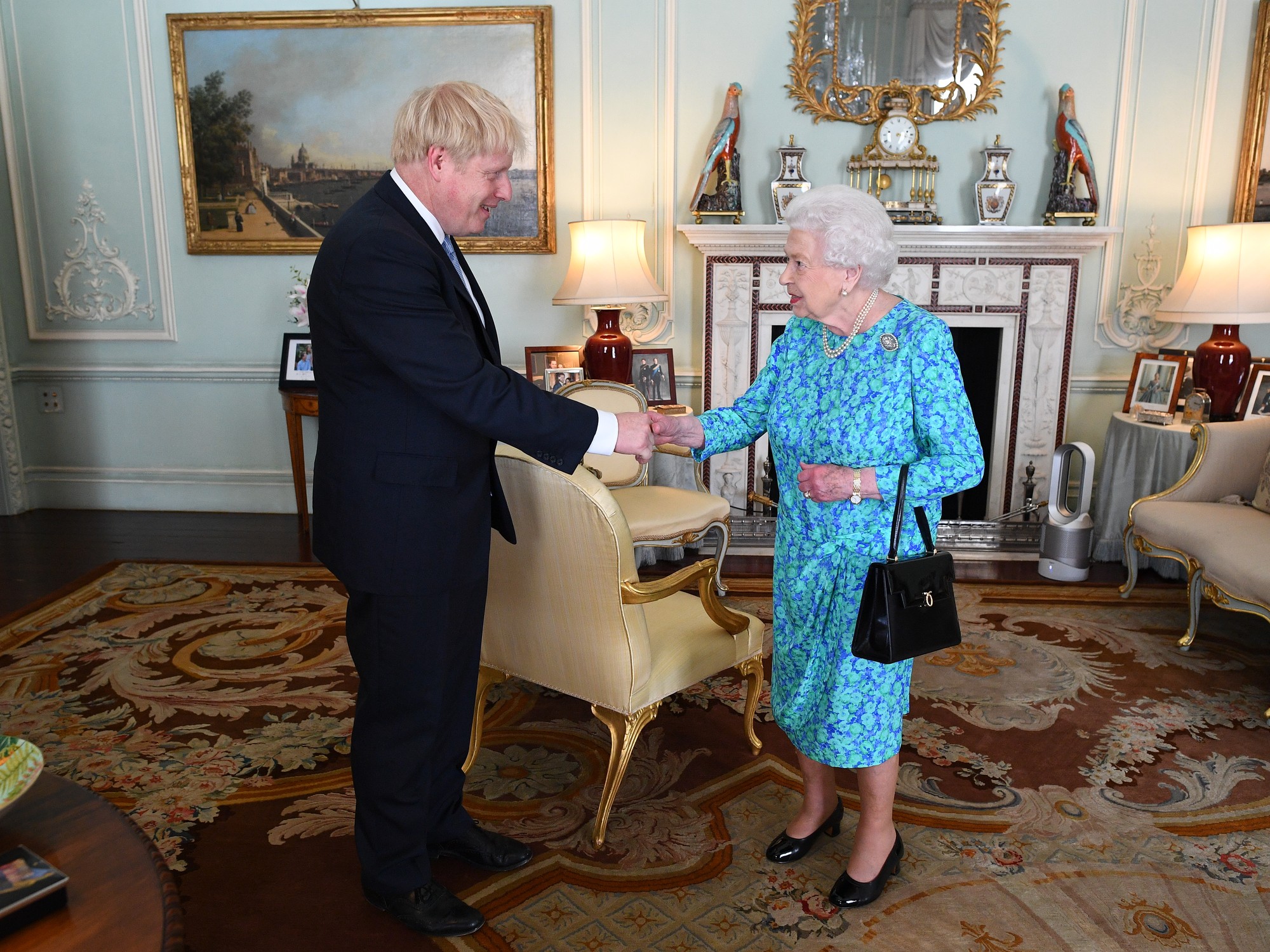 Queen Elizabeth, Boris Johnson