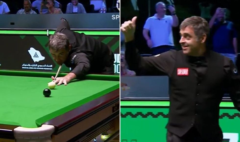 Ronnie O'Sullivan sunk TWO maximums in a row in astonishing scenes at the Saudi Arabia Masters