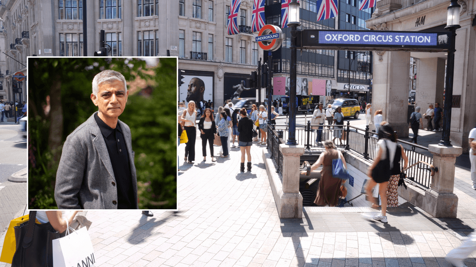 Sadiq Khan and Oxford street