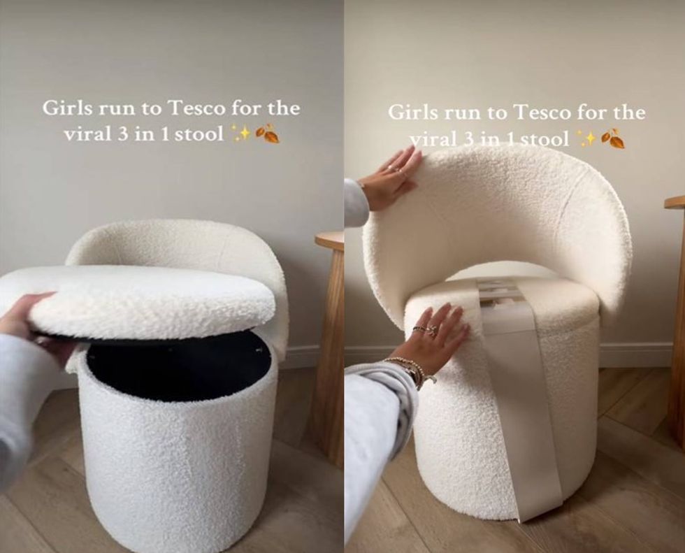 Tesco's viral otttoman