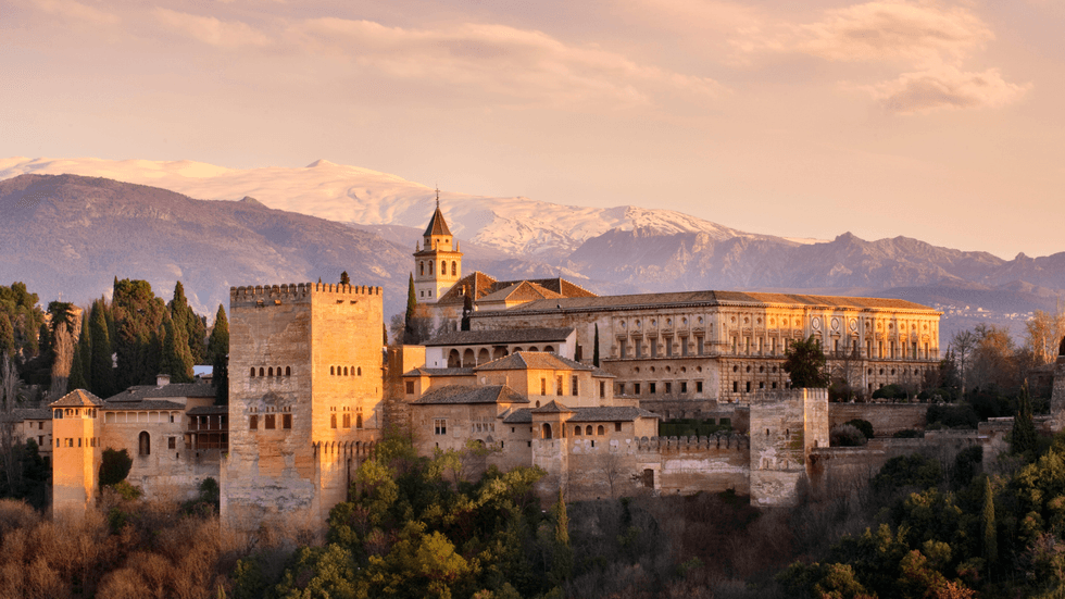 The Alhambra in Spain