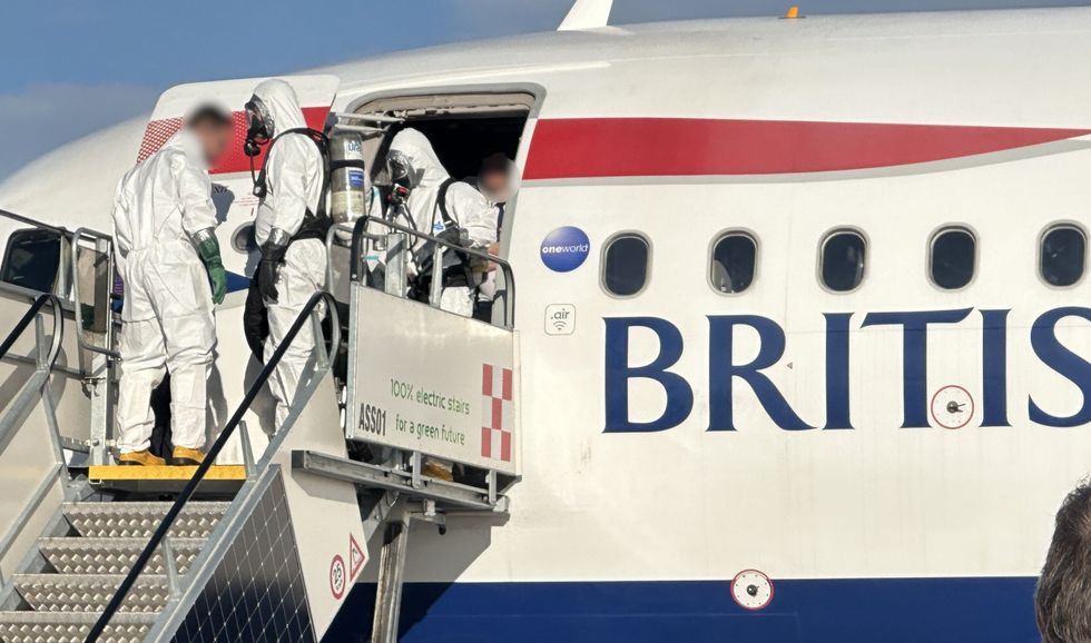 The plane was forced to land at Venice Airport