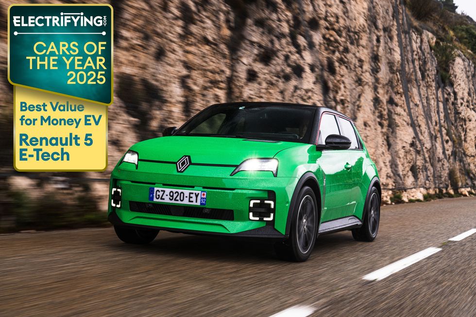 The Renault 5 E-Tech was awarded Best Value Electric Car