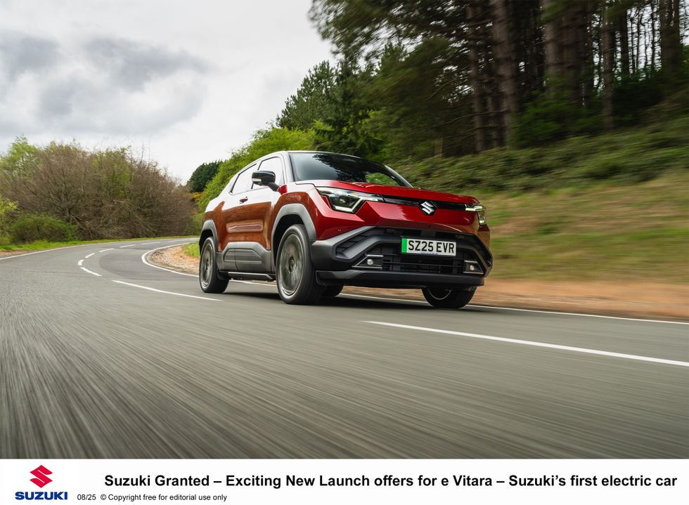 The Suzuki e Vitara is part of the Suzuki Granted scheme \u200b