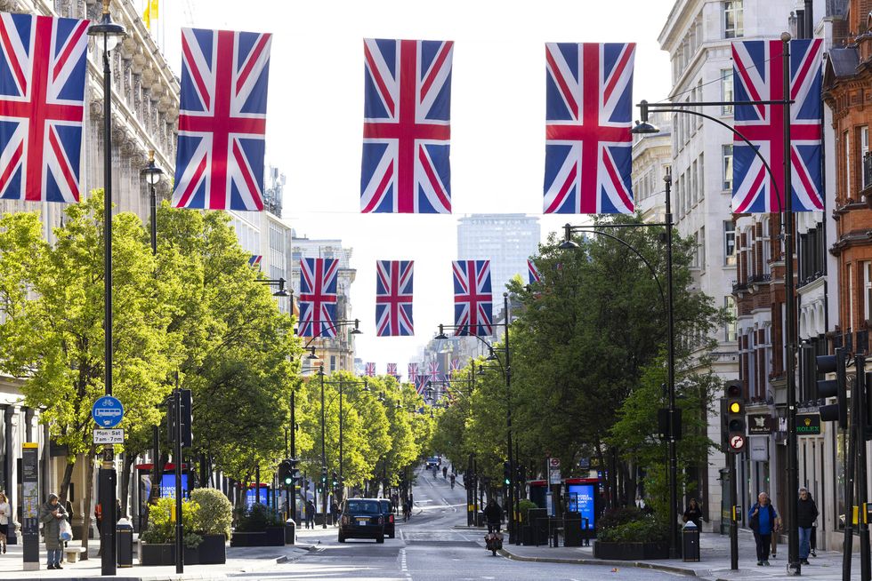 \u200bA general view of Oxford Street in London