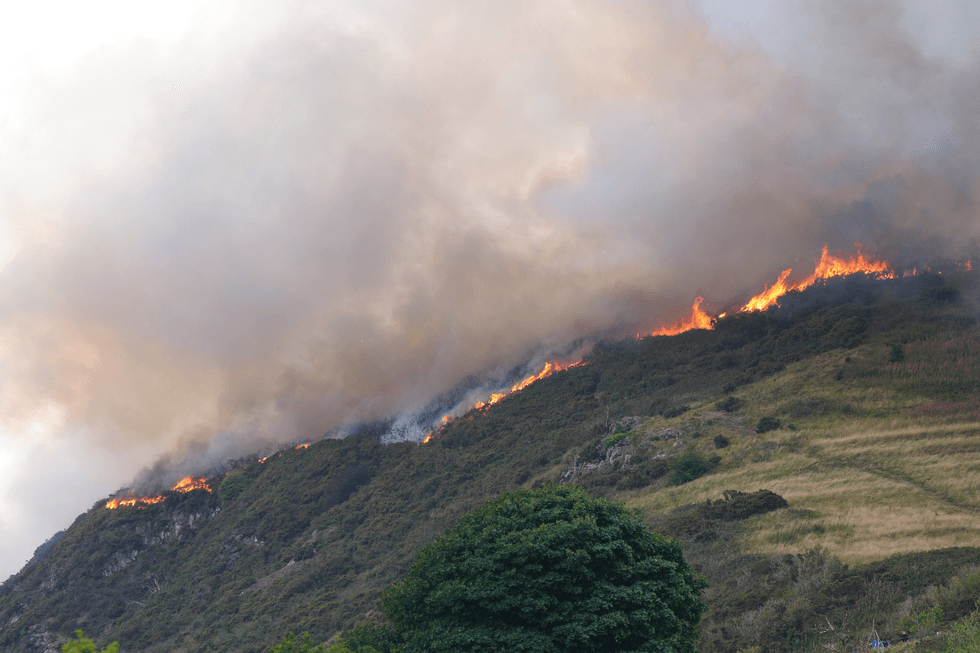 \u200bFire broke out