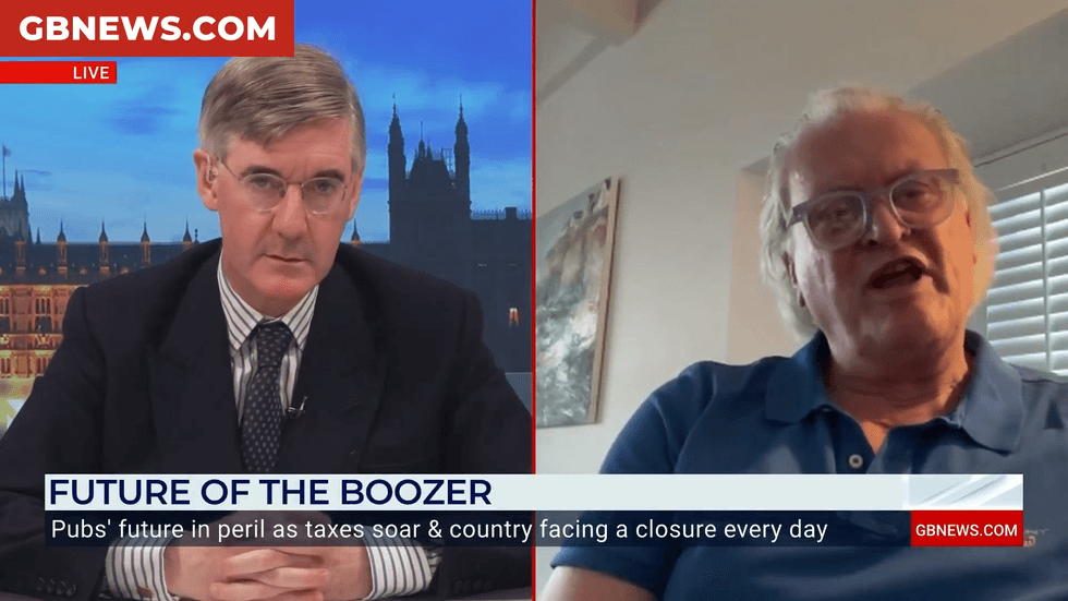 \u200bTim Martin joined Jacob Rees-Mogg on GB News