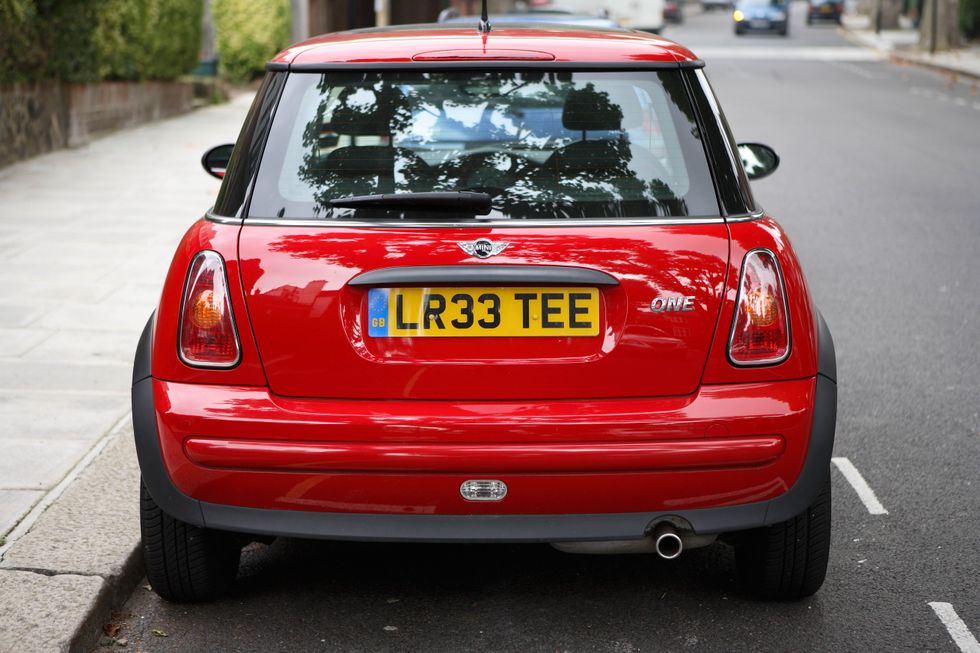 UK number plate