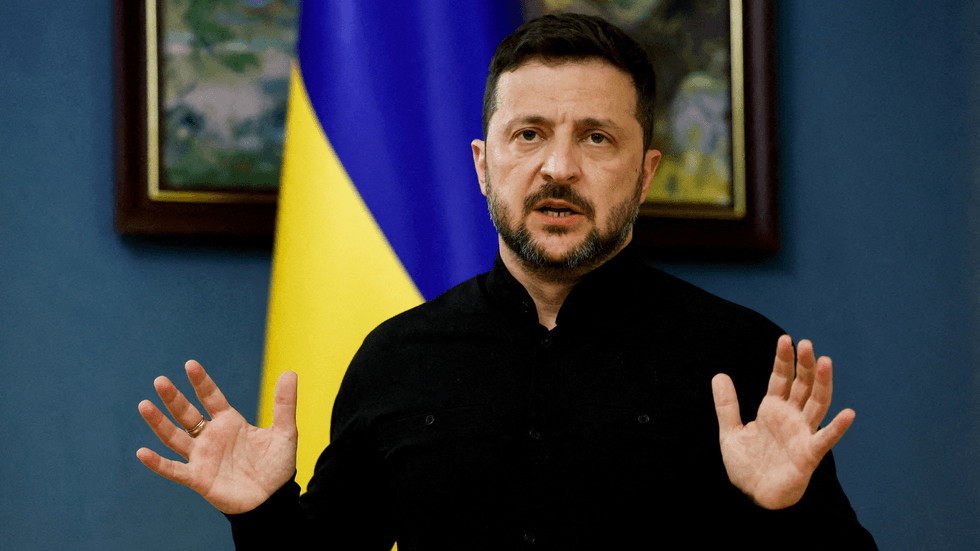Ukrainian President Zelensky