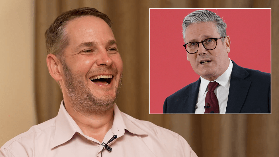 Viktor Marsai and Keir Starmer