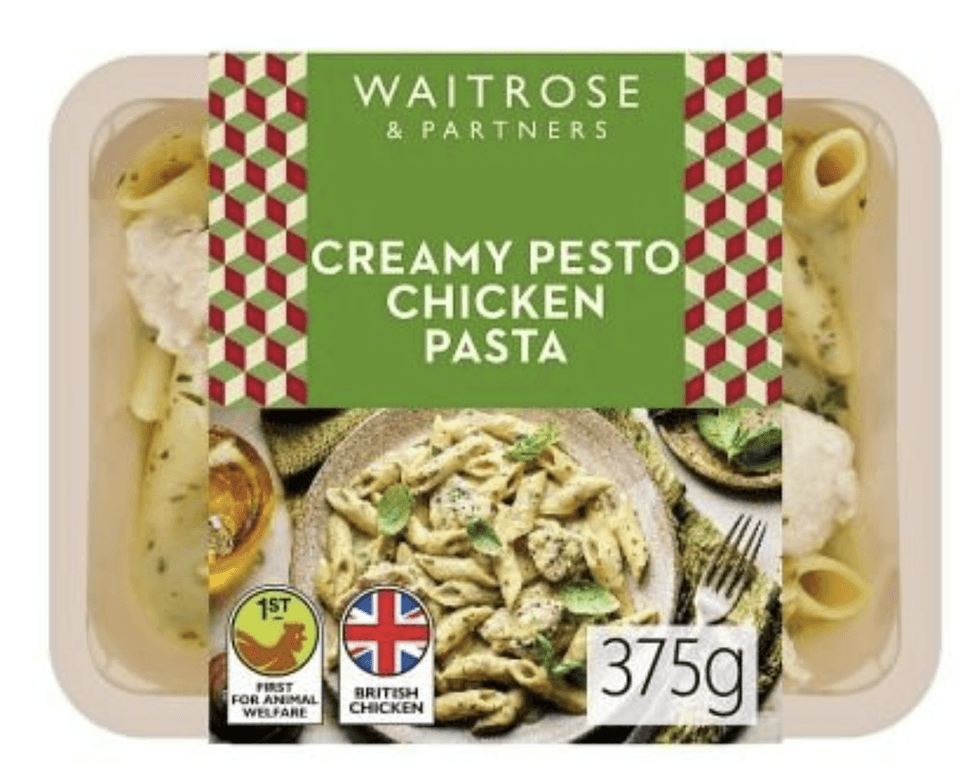 Waitrose pasta
