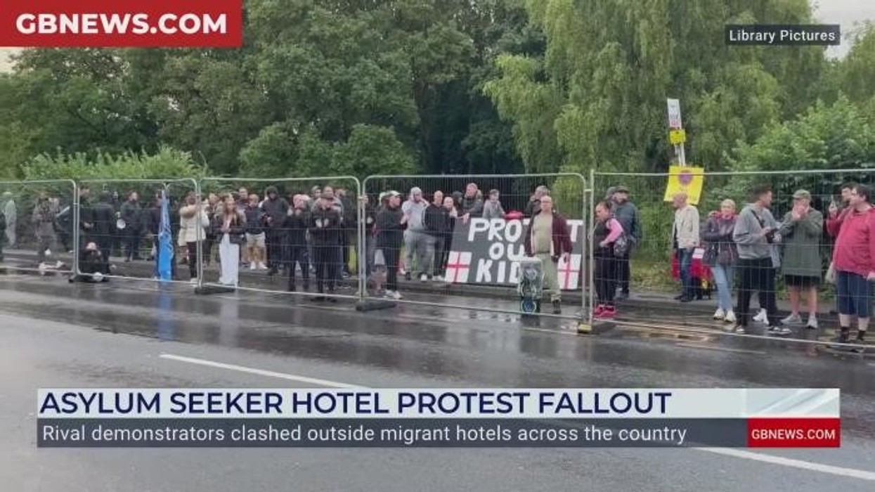 'Outrageous' Ex-Tory MP hits out at 'woke' pro-migrant protesters after mass demonstrations: 'There is NO problem with a Union Jack flag!'